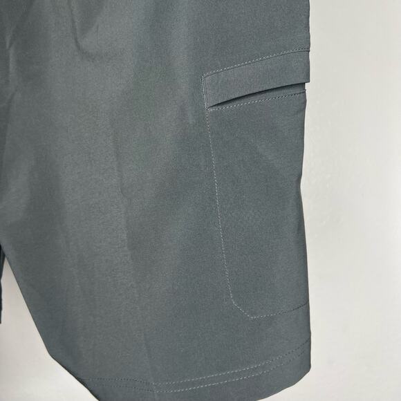 COLUMBIA Dri Wick Board Short Mid Rise Straight Regular Fit Green Size 34W x 10L - Picture 5 of 7